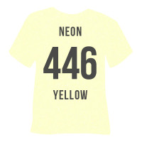 Poli-flex Pearl Glitter 446 Neon Yellow 50cm x 10m -TILAUSTUOTE-