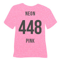 Poli-flex Pearl Glitter 448 Neon Pink 50cm x 10m -TILAUSTUOTE-
