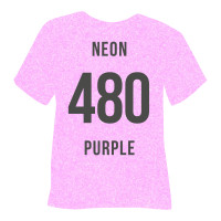Poli-flex Pearl Glitter 480 Neon Purple 50cm x 10m -TILAUSTUOTE-