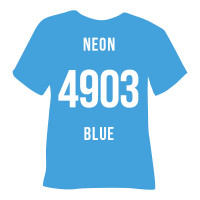 Poli-Flex Turbo 4903 Neon Blue 50cm x 1m