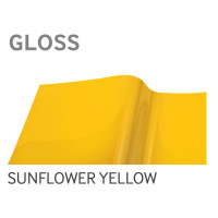 EZ-Color Sunflower Yellow Gloss 122cm x 45,7m -TILAUSTUOTE-