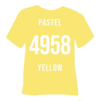 Poli-Flex Turbo 4958 Pastel Yellow 50cm x 1m