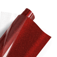 Poli-flex Pearl Glitter 422 Burgundy 50cm x 10m -TILAUSTUOTE-