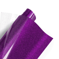Poli-flex Pearl Glitter 424 Purple 50cm x 10m -TILAUSTUOTE-