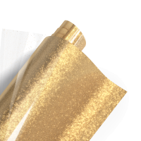 Poli-flex Pearl Glitter 425 Light Gold 50cm x 10m -TILAUSTUOTE-