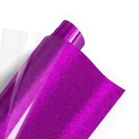 Poli-flex Pearl Glitter 432 Hot Pink 50cm x 10m -TILAUSTUOTE-
