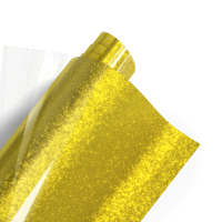 Poli-flex Pearl Glitter 451 Gold 50cm x 10m -TILAUSTUOTE-