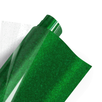 Poli-flex Pearl Glitter 455 Green 50cm x 10m -TILAUSTUOTE-