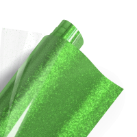 Poli-flex Pearl Glitter 483 Light Green 50cm x 10m -TILAUSTUOTE-