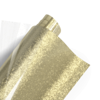 Poli-flex Pearl Glitter 490 Champagne 50cm x 10m -TILAUSTUOTE-