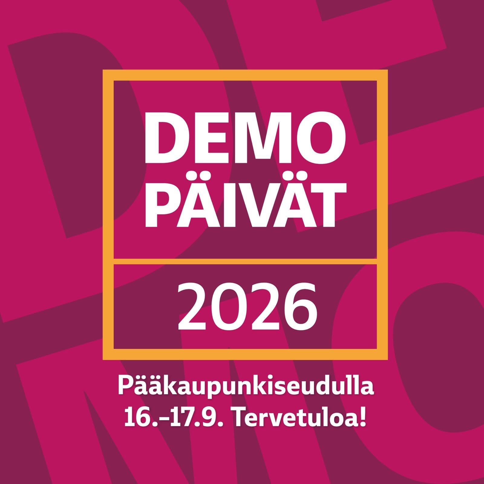 Demopäivät 2026